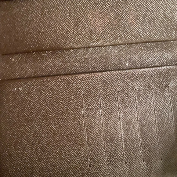 LOUIS VUITTON Authentic Damier Ebene Tri~Fold Clutch/Wallet - Picture 4 of 7